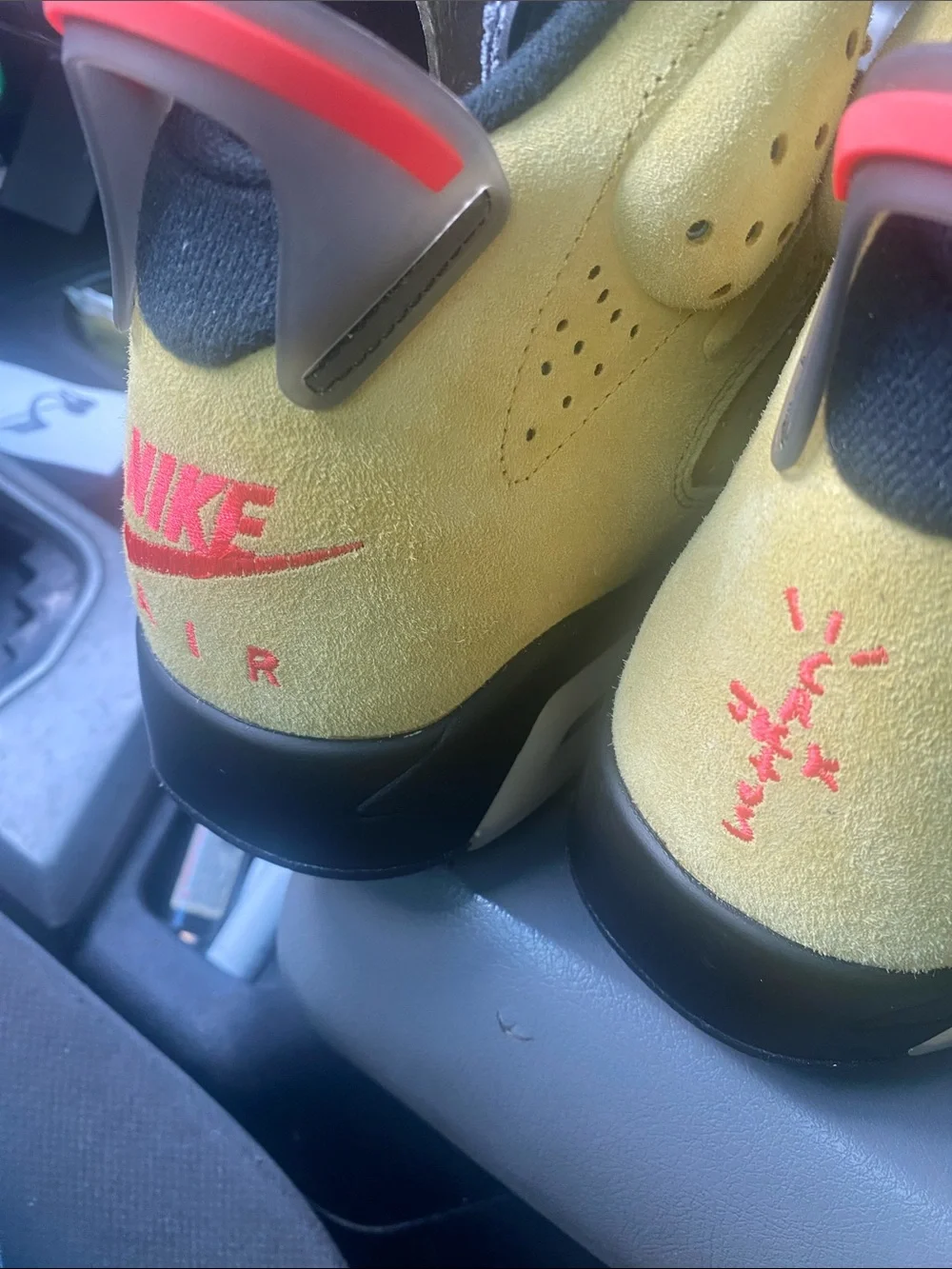 Jordan Bundle: Red/White/Black High & Yellow/Black Retro Sneakers
